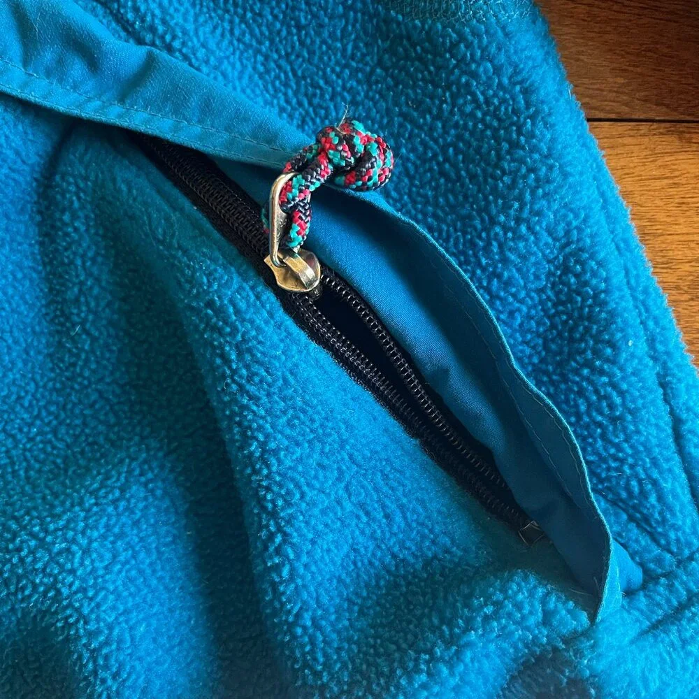 Patagonia vintage Made in the USA blue fleece 5